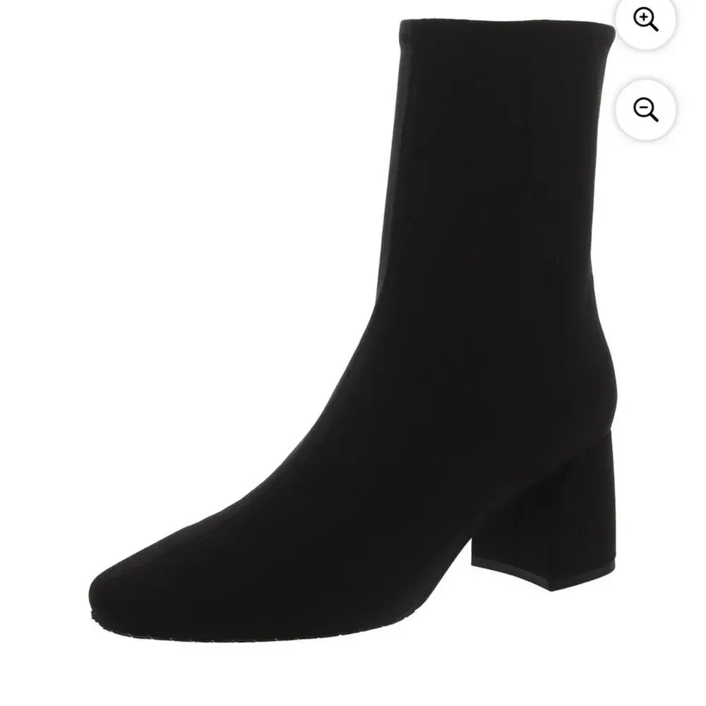 Donald J. Pliner Womens Newton Pointed Toe Pull On Ankle Boots